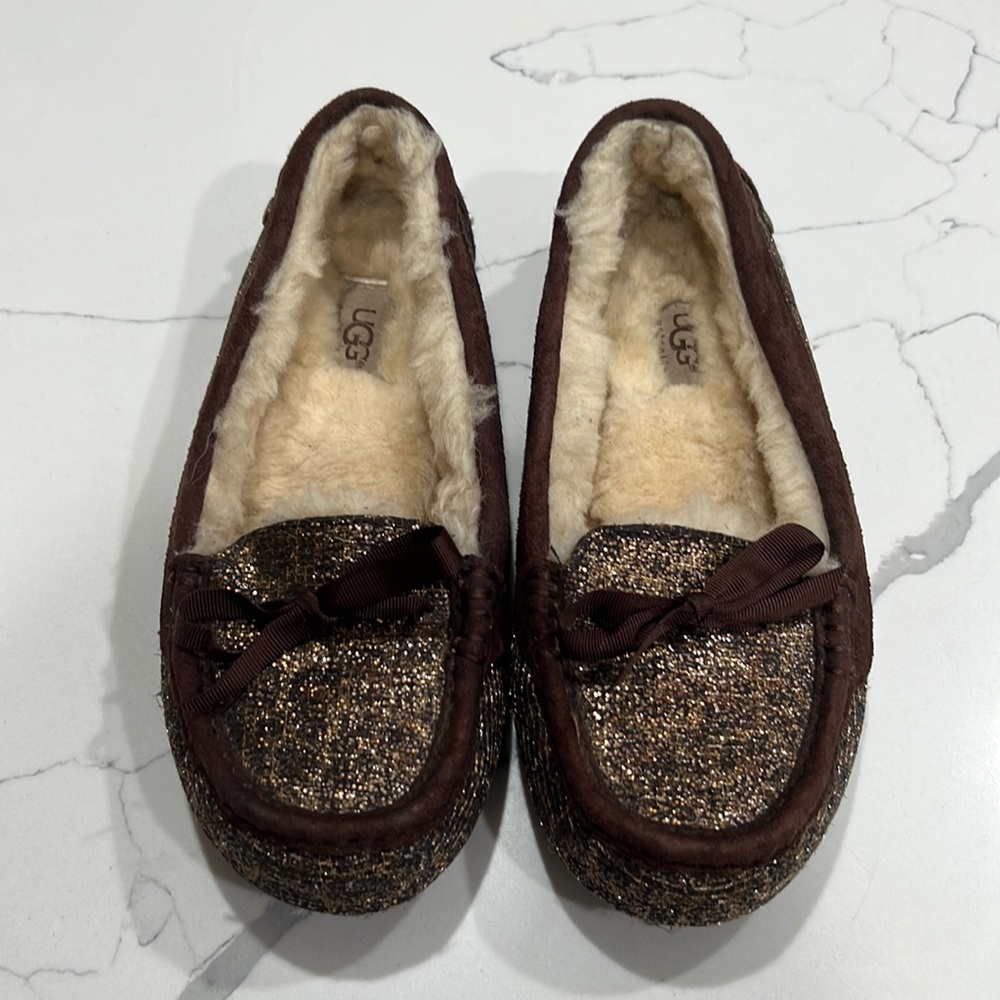 Leopard Ugg slippers